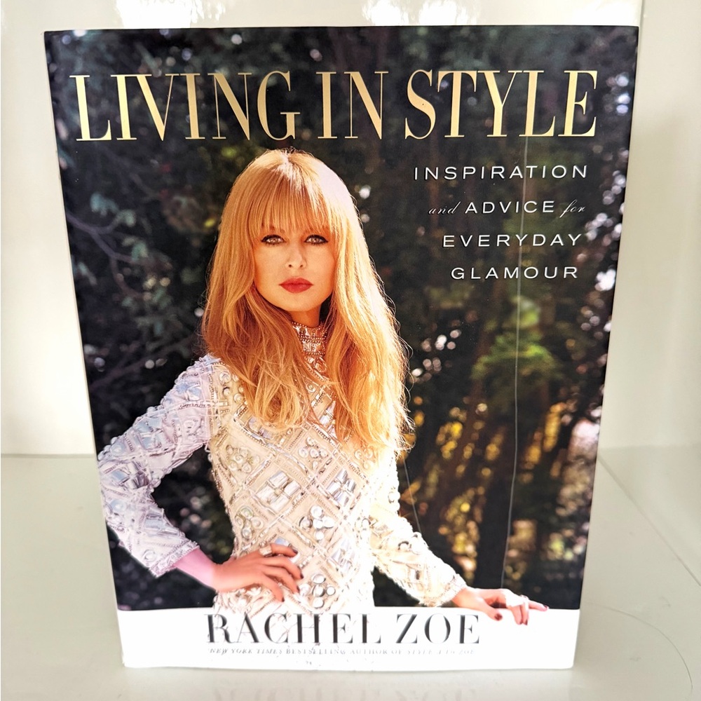 BUNDLE ME! Rachel Zoe Living in Style Glamour Book (Hardcover)